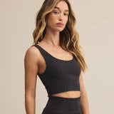 Zoe Rib Tank Bra