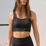 Zoe Rib Tank Bra