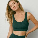 Zoe Rib Tank Bra