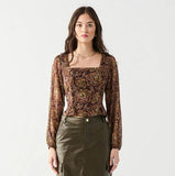 Zoey Square Neck Blouse