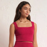 Andez Crinkle Stretch Knit Tank