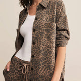 All Day Knit Leopard Jacket