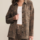 All Day Knit Leopard Jacket
