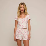Amour Ditsy Pointelle Short