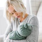 Newborn Top Knot Hat