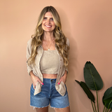 Cambria Gauze Top