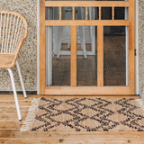 Leather Chindi Rug