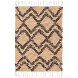 Leather Chindi Rug