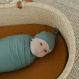 Newborn Top Knot Hat