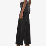 Meg Coated High Rise Wide Leg