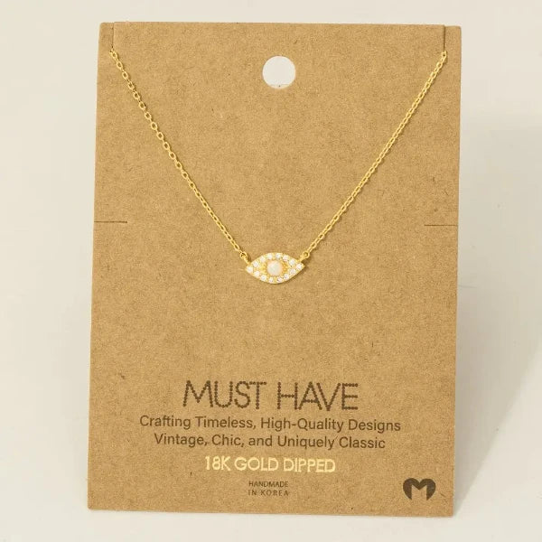 Evil Eye Charm Necklace