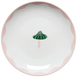 Mushroom Gems Appetizer Plates Set/4