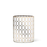 Tumbler w Gold Rings