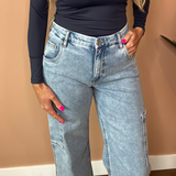 Jodi High Rise Wide Leg Carpenter