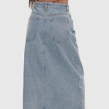Midi Denim Skirt