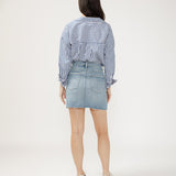 Denim Mini Skirt