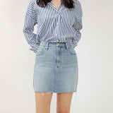 Denim Mini Skirt