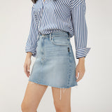 Denim Mini Skirt