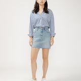 Denim Mini Skirt