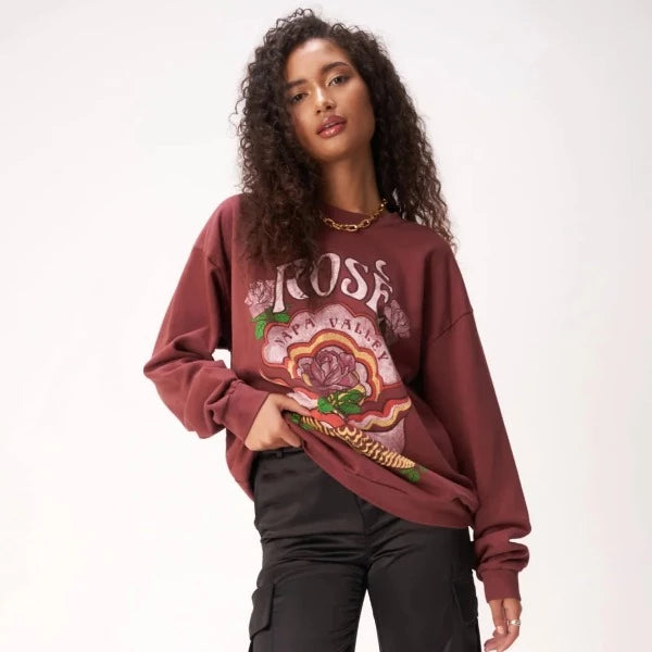 Napa Rosé Sweatshirt