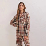 Dreamer Plaid PJ Set