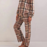 Dreamer Plaid PJ Set
