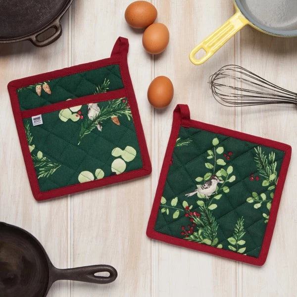 Forest Birds Potholder