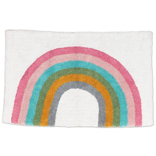 Rainbow Tufted Bath Mat
