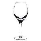 Red Wine Glass w Bubble Sham