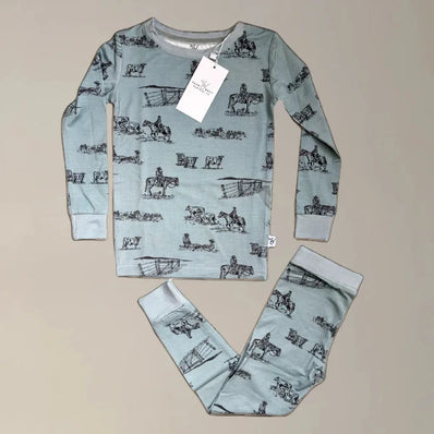 Prairie Cowboy Toddler Sleepwear Set