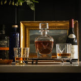 Stag Glass Decanter & Tumbler Set