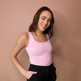 Tanith Double U Neck Tank