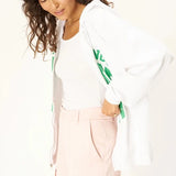 Palm Springs Tennis Zip Hoodie