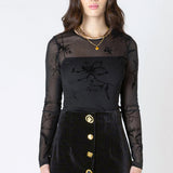 Brooke Burnout Bodysuit