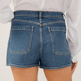 High Rise Utility Shorts