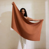 Geometry Waffle Bath Towel