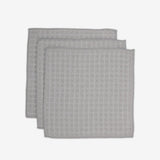 Geometry Waffle Washcloth Set