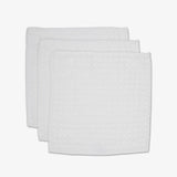 Geometry Waffle Washcloth Set