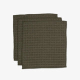 Geometry Waffle Washcloth Set