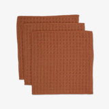 Geometry Waffle Washcloth Set