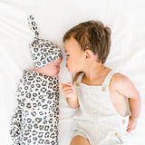 Newborn Top Knot Hat