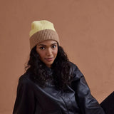 Cashmere 2 Tone Beanie