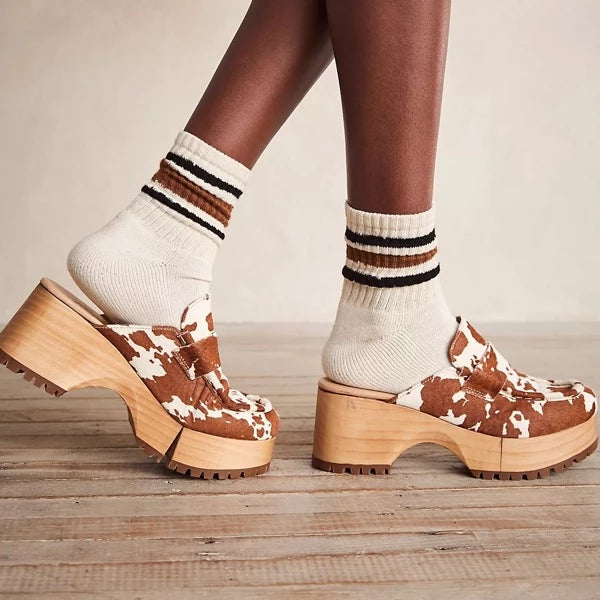 FP Corbin Hair Loafer Clog