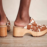 FP Corbin Hair Loafer Clog
