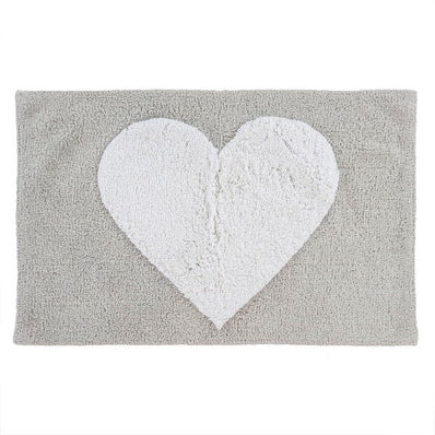 Heart Bath Mat