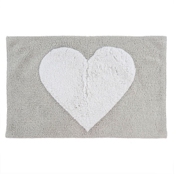 Heart Bath Mat