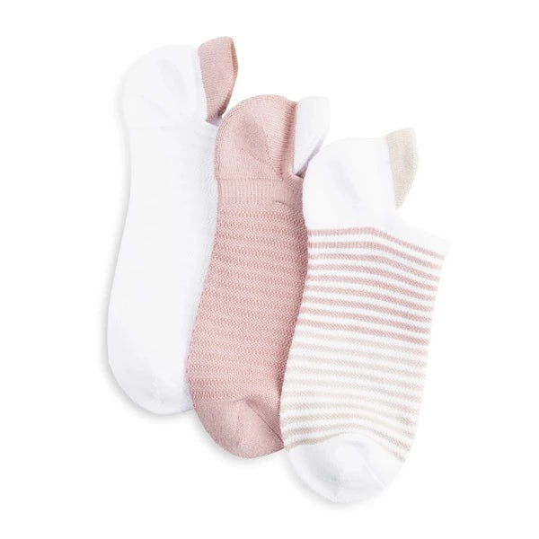 Powder Heel Tab Low Cut Sock 3-Pack