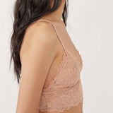 Free People Everyday Lace Longline Bralette