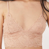Free People Everyday Lace Longline Bralette