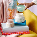 Coconut Santal Modern Marble Jar